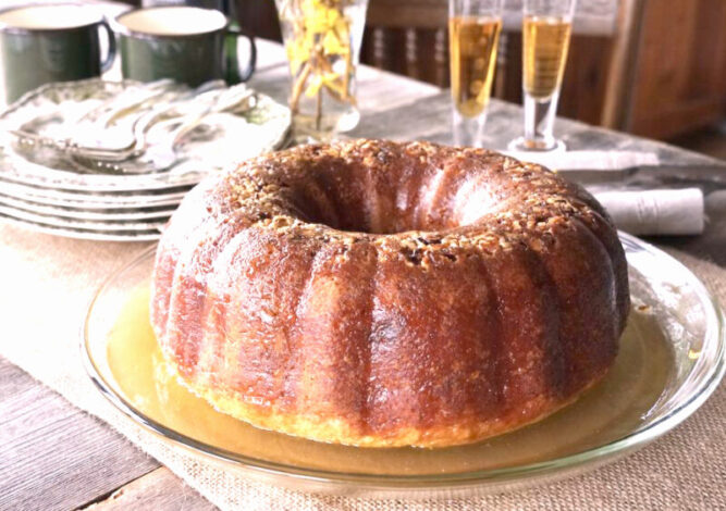 Downey's Irish Whiskey Cake Recipe