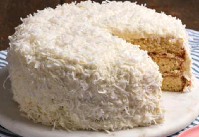 La madeleine coconut cream cake recipe