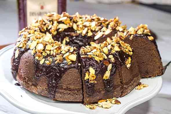 Amaretto Chocolate Cake Recipe 