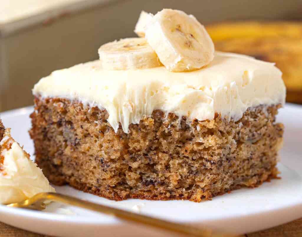 Banana Depression Cake Recipe