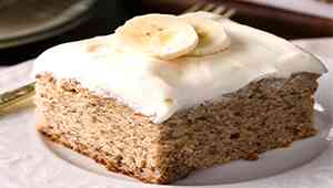 Banana Depression Cake Recipe