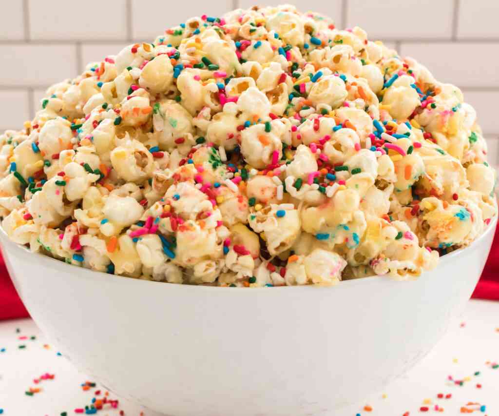 Birthday Cake Popcorn Recipe