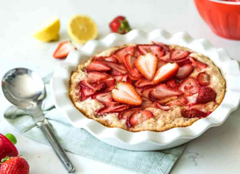 Strawberry Spoon Cake Recipe