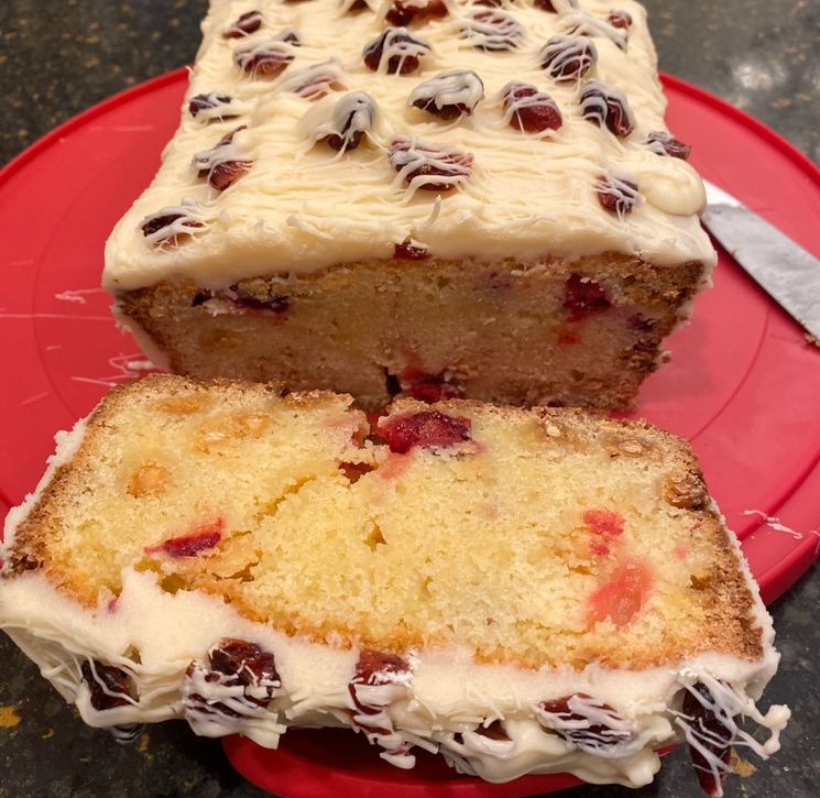 Christmas Cranberry Pound Cake Recipe