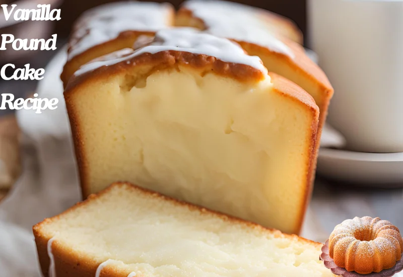 Vanilla Pound Cake Recipe