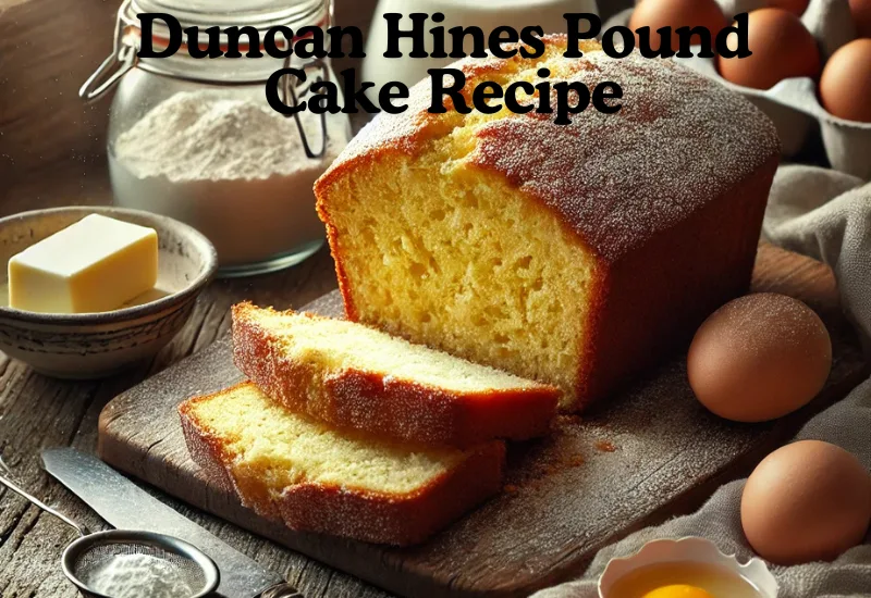 Duncan Hines Pound Cake Recipe