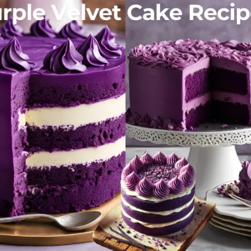 Purple Velvet Cake Recipe